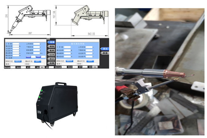 Three In One Machine Multifunctional Handheld Single Motor Three-in-One Machine for Welding ...