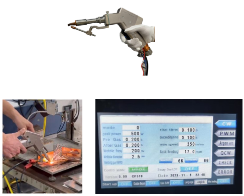 2000W Portable Laser Welding Machine Handheld Operation Achieve ...