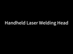 Handheld Double Wobble Laser Welding Head with 60° and 45° Reflective Lenses