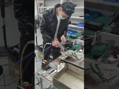 Handheld Double Wobble Laser Welding Head with 60° and 45° Reflective Lenses