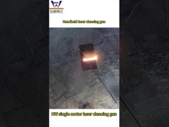 2000w Handheld Rust Removal Laser Gun For Paint Stain Removal CE certified