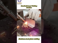 Aluminium Alloy Stainless Steel Lens Handheld Welding Head for Advanced Technology