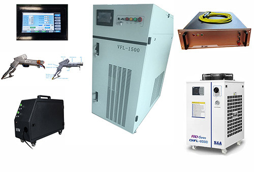Good price 3000w Hand Held Metal Laser Welding Machine Single Motor For Wobble Welding online