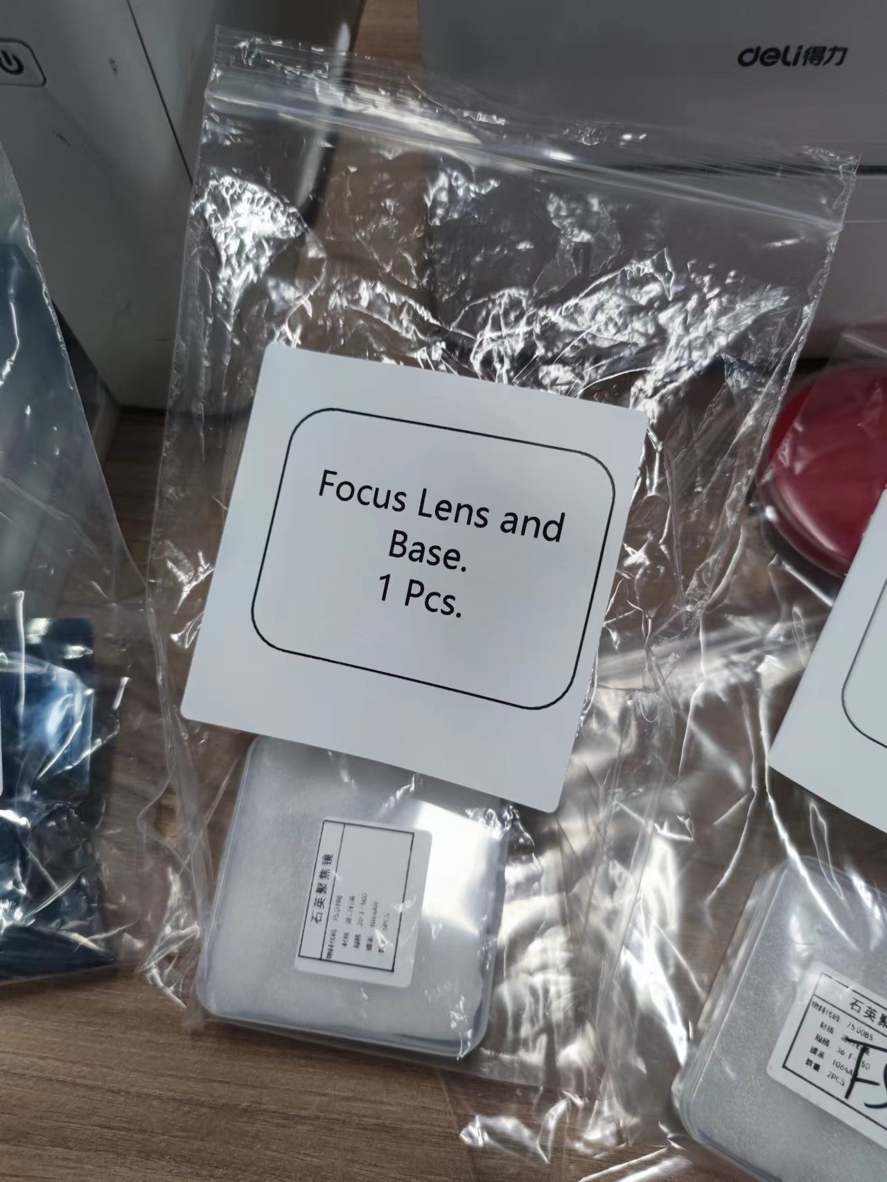 Kuarsa Material Laser Fokus Lensa 1064nm Panjang Gelombang Untuk Laser