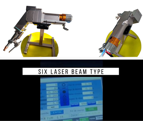 Good price Customized Handheld Welding Head , Double Motor 1000w Fiber Laser Head online
