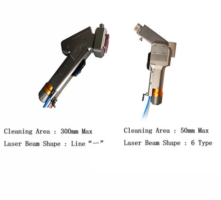 Good price Portable Laser Cleaning Head , Laser Rust Removal Gun For Paint Stain Removal online