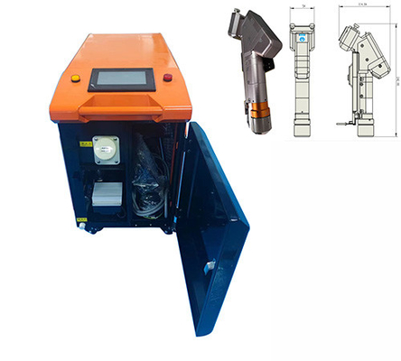 Good price Light Weight Portable Laser Cleaning Head With Touch Screen Digital Control online