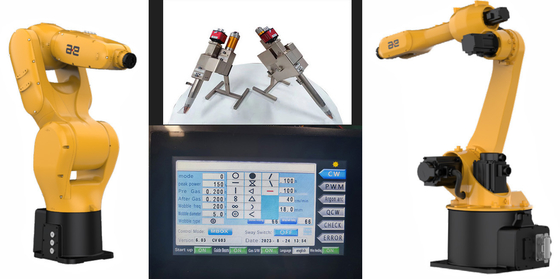 Good price Deep Penetration Wobble Laser Welding Head , 1000w Fiber Laser Head Non Contact online