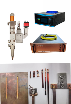 Good price Recombination Handheld Welding Head For Hybrid Blue Laser Fiber Laser Beam online