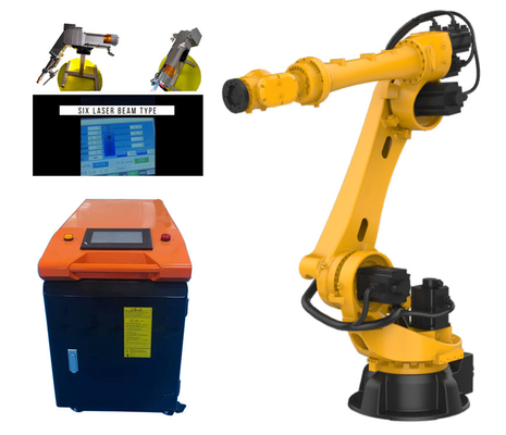 Good price 1500w Small Size Handheld Fiber Laser Welding Machine With Double Motor online