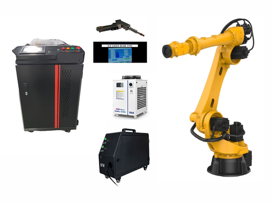 Good price Fast Flexible Handheld Laser Welding Machine 2000W with Water Cooling Chiller Unit online
