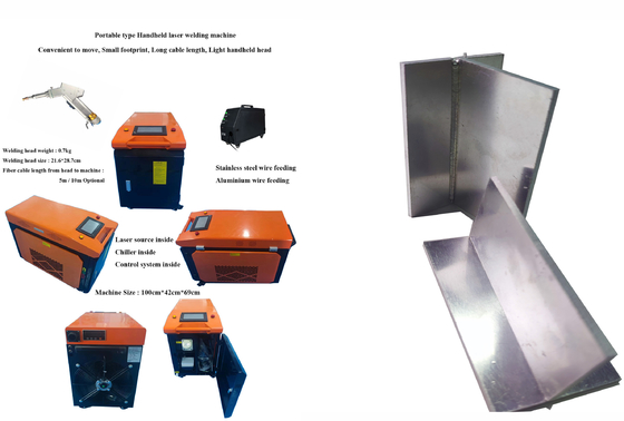Good price Handheld 1500 Watt Laser Welding Machine For Kitchenware Door Window Welding online