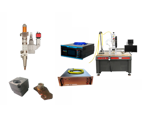 Good price Copper Brass Industrial Laser Welding Machine With Hybrid Blue Fiber Laser online
