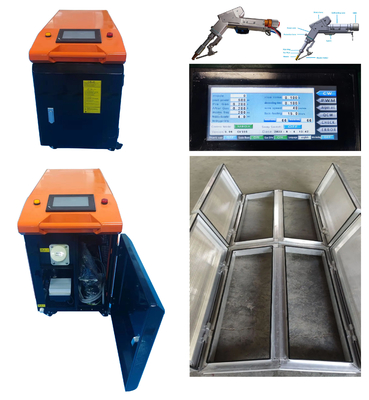 Good price Handheld Fiber Laser Aluminium Laser Welding Machine 2000w For Door Window online
