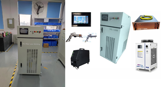 Good price 5mm Industrial Aluminium Laser Welding Machine High Speed Deep Fusion online