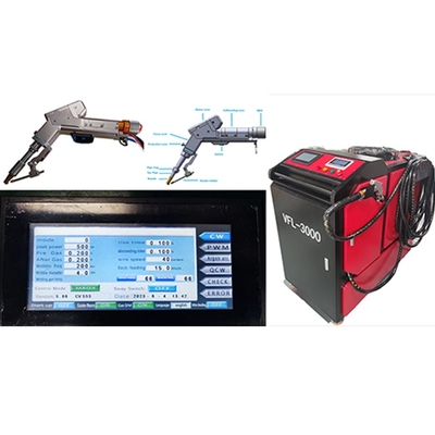 Good price 150mm Focusing Fiber Handheld Single Motor Laser Welding Machine for Multiple Thicknesses online