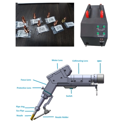 Good price 2000W Fiber Handheld Single Motor Laser Welding Machine Double Route Wire Feeding Same Time online