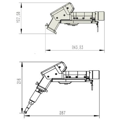 Handheld Single Motor 3-in-1 Machine with Touch Screen Monitor for Welding, Cutting and Cleaning
