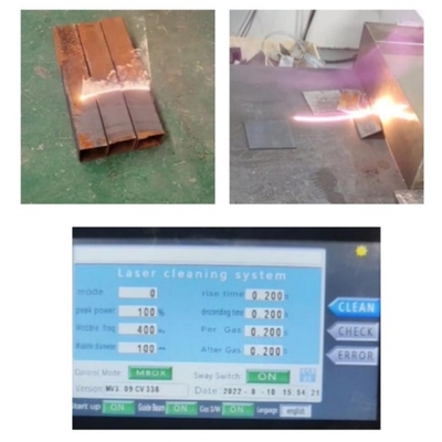 Good price 2000W Handheld Single Wobble Laser Cleaning Machine with CW Laser Output Mode online