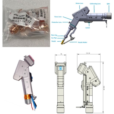 Good price Multifunctional Handheld Single Wobble 3-in-1 Machine for Welding / Cleaning and Cutting Wire Feeding Device Standard online