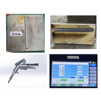 Good price Precision Welding of Aluminium 2000W Handheld Single Motor Laser Welding Machine with 60mm Collimation Focal Length online