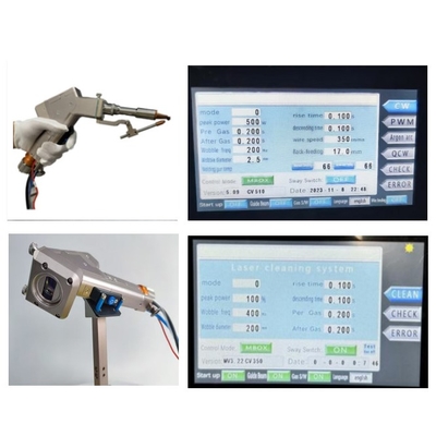 Good price Handheld 3-in-1 Laser Welding Machine for Welding Cutting and Cleaning Welding Laser Beam Size 0-5mm Adjustable online
