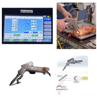 Good price Lightweight Handheld Single Motor Laser Welding Machine For Welding 5mm Stainless Steel online
