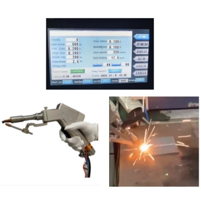 Good price Double Wire Feeding Handheld Single Motor Laser Welding Machine Welding 4mm Stainless Steel online