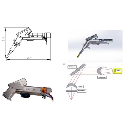 Good price Handheld Three-in-One Laser Welder , 3 In 1 Handheld Laser Welding Cleaning Cutting Machine online
