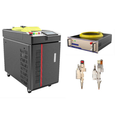 Double Motor Blue Light Hybrid Welding Head for Reducing Welding Spatter on Copper