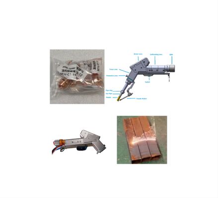 3 in 1 handheld laser welding machine with 0 - 5mm Welding Laser and 0 - 10mm Cleaning Laser Beam Sizes